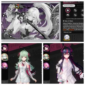 America LV6| Zankou A1, Iroi, Shinku, Baicang, GBGA|3 Selector Unused|Starter Account |Tutorial Only|gand