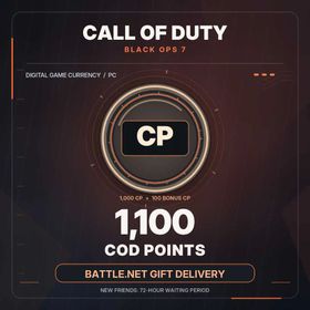 Black Ops 7 | 1,100 COD Points | PC