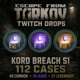 112 Cases | KORD BREACH S1 | Escape from Tarkov Twitch Drops