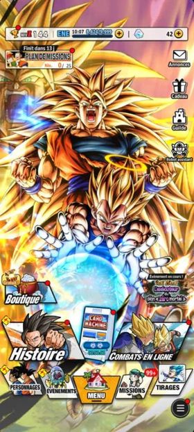 DBL479 – Global PvP-Ready Account | Strong Legends Limited Units, Buu Saga Team & 8 Star Ultra
