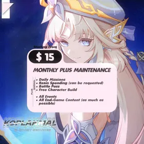 Monthly Plus Maintenance (30 Days)