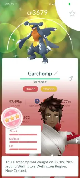 #65[Lv.40] 3✨💯 Shundos • 💯🌍 Hundo Mewtwo with 10th Anniversary Earth Special BG • ✨💯 Shundo Baxcalibur with Glaive Rush • ✨💯 Shundo Garchomp with Earthpower • ✨💯 Shundo Inteleon with Hydro Canon • ✨📛 Shiny G-Max Venusaur • ✨🌐 Shiny Pikachu with Saitama Japan Stamp Rally Location BG • ✨🎩🌐 Shiny Costumed Pikachu with Singapore Location BG • ✨🎩 Shiny Excavator Pikachu • 🧬🏞️ Mega Mewtwo X with 2026 Go Fest Special BG (14/15/11) • 🧬🏞️ Mega Mewtwo Y with 2026 Go Fest Special BG (14/11/13) • ♨️ D-Max Moltres • ♉ Primal Groudon • ♉ Primal Kyogre • ✨🏞️ Shiny Heidreigon with Brutal Swing • 🍀♨️ Lucky D-Max Gigalith (15/15/12) • 🏹 Origin Palkia with Spacial Rend Move  • 🏹🏞️ Origin Dialga with Roar of Time and 2026 Go Fest Special BG • 🇩🇰 5 Pikachus with 2026 Coppenhagen LEGO BG (1 Shiny) • 🇯🇵 24 Pikachus with Japan Stamp Rally Location BG • 🇯🇵 Moltres with Japan PokeKanto Location BG • 🏞️ Pokemons with 2026 Go Fest Special BG •🏞️ Pokemons with 2026 Community Day Special BG • 🧪 279k Stardust • 💥 49 Legendaries and Mythicals • 👽 5 Ultra Beast • ✨ 11 Shinies • 💯 13 Hundos • 🌑 2 Shadows • 🧬 13 Megas (7 Different Pokemons) • 🏹 2 Adventure Effect • ♨️ 9 Dynamax • 📛 0 Gigantamax • 🎉 10 Event Pokemon • 🏞️ 22 Special BG • 🏞️ 25 Location BG