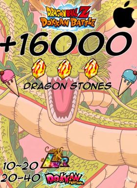 [+16000-17000 DS] [PROMOTION]Dragon Ball Z Dokkan Battle GLOBAL [IOS]