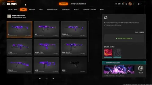 BO6 Dark Matter 33/33 Hand Made (Hard Unlock) Limited | 495+ Camos | Max Level 55 | Full Access | Linkable to All Platforms |