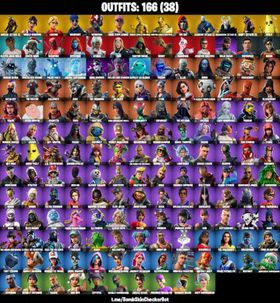 166 Skins | Leviathan Axe, Omega Stage 5, Reaper, Candy Axe, Midas Gold, Warpaint, Take The Elf | OG STW [Full Access] Psn, Xbox, PC