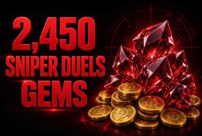 💎 2,450 Sniper Duels Gems
