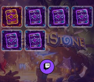 🌐 Twitch Drops 💜 HS BlizzCon Day 2 ✅ Hearthstone [Total 6 Items]