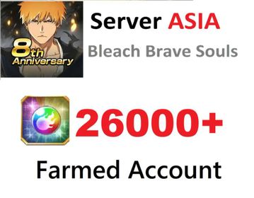 【Server Asia】26000 Gems | Reroll Account | Starter Account