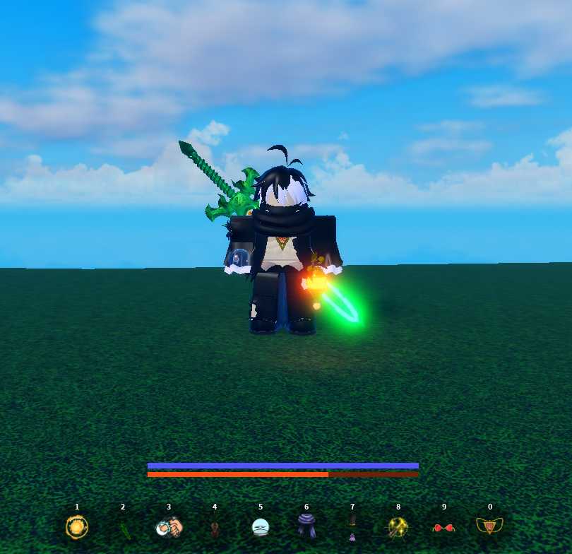 Grand Piece Online Level 500 Mera Both Haki v2 GPO Items In description