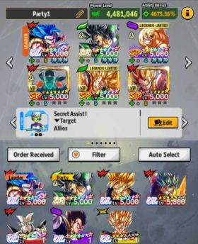 ✅N845✅[Instant Delivery] Android 19K CC - META TEAM ( 6UL + 1LR + 24LF )- NEW UL Super Saiyan God SS Gogeta 14s+ UL NEW Super Saiyan God SS Vegito 5s + Legend Broly: Fury 14s- Zenkai - EQ - New LR - New Legend - New UL - New ULTRA - ANNI - ANNI 8 - ANNI8 - ANNIVERSARY - META PVP