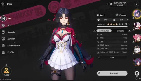 NTE703 – NA Day 1 Limited Account | Shinku, Lacrismosa, Hotori & Nanally Skins + Signatures