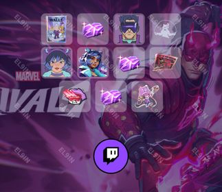 💎 Twitch Drops 🧨 Season 10 Twitch Drops UNXY ✅ Marvel Rivals [Total 11 Items]