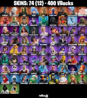 [PC/PSN/XBOX] 74 skins | Galaxy Scout | Dark Bomber | Darth Vader | Doom Slayer | Solid Snake | Geralt of Rivia | Chappell Roan | Nezumi | Spectra Knight | Valeria | Peter Griffin #394