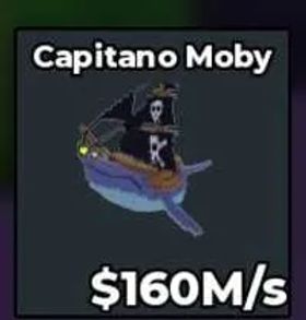 [ INSTANT DELIVERY ] Capitano Moby 160M/s l Steal A brainrot