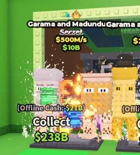 [INSTANT DELIVERY] Garama And madundung (2 Traits)500M/s l Steal A brainrot