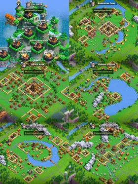 FULL Maxed [Capital Hall 1 To Capital Hall 10 Max 100%]3331 Full Upgrade⚡3-5 Days Delivery Time⚡