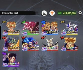 B701-IOS+Android-Meta-9 UL(Cooler+Gogeta v2+Vegito+SS Goku and Vegeta+Rose+Super Gogeta)+45 Legends Limited+Good Equipment+Team Future+Team Fusions+Good Zenkai+Zamasu Red+Goku Yelow+Trunks+Goku Black+A13+Nappa
