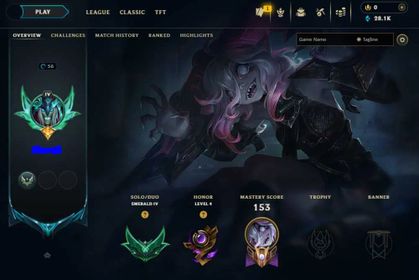 🟨SEA SG - All Champs - Emerald 4 100 Wins Boosted 🟨