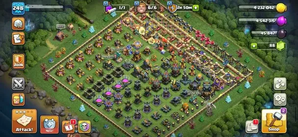 Th17 Max [BH-Full Max] | Hero-100-100-75-50 | [Blacksmith [9-Epic Almost Max] | Defence Max | XP-248 | NC-Yes | BEST-DEAL