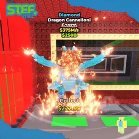 Diamond Dragon Cannelloni 375M/s | Secret Brainrot | Steal A BrainRot