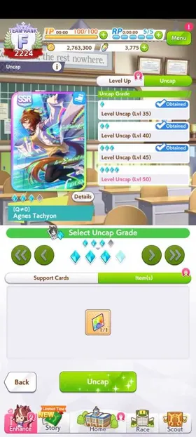 (GLOBAL) STARTER Agnes Tachyon MLB + Light Hello LB1
