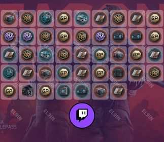⚡️ Twitch Drops 💜 The Nut Bowl 👑 Escape from Tarkov: Arena [Total 43 Items]
