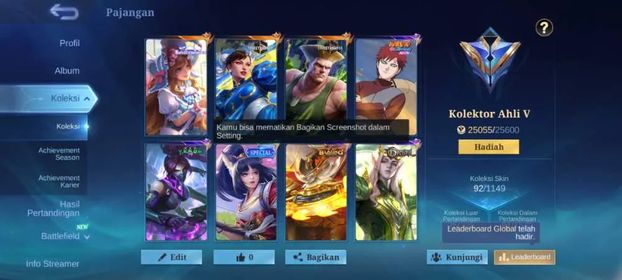 #MLBB49 Hero 66 Skin 92 | STREET Guinevere,Dyroth | Sanrio Floryn | Naruto Vale | 1 Vale | 1 Epic | 1 Blazing | 1 DragonT2