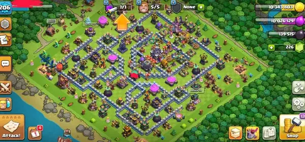 Clash Of Clan ( Town Hall 15 ) - COC