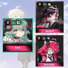Asia lv 3-6| Iroi + Hotori + Nanally | The selector has not been used， Fresh account，tutorial only，Fast delivery