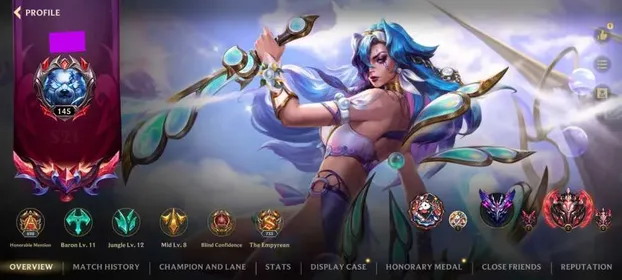[NA] GrandMaster | 49.7% | 167 Skins | 88k Blue Motes | 141 Champions