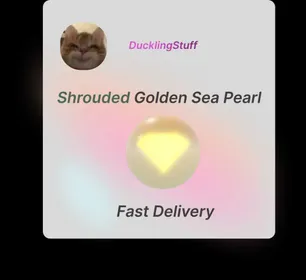 Fisch | Shrouded Golden Sea Pearl for Elder Mossripper Rod | Free Sovereign Relic | Fast Delivery