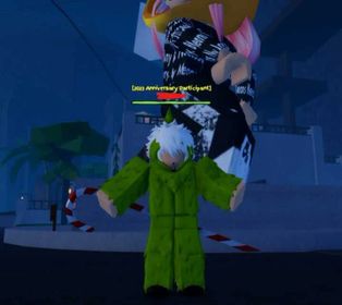 Green Monster - Grinch Outfit - Attracts All The Huzz - Grand Piece Online - GPO