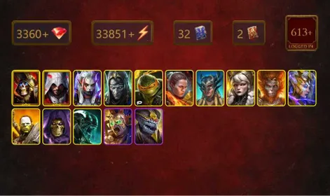 [STARTER]Senna+Granyt Doorkeep+Deathknight+Ezio+Visix+Vallaryn the Equalizer+Michelangelo+Ronda+Scyl+Wukong+Deliana+28Epics