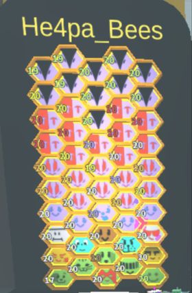 ❤️ 20 Red Hive ❤️ | 50 bees | Double CCA | Ideal for base | SEE DESCRIPTION!, Accounts