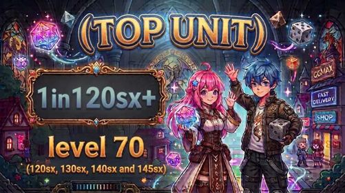 ANIME DICE - UNIT 1in120sx+ (120sx, 130sx, 140sx and 145sx - lvl 70)