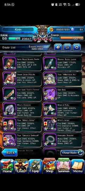 Global Early Acc | 33/29 Ascend Units Wgf, Touma, Shadow, Jinwo,SMiyu, Madoka, Etc [Instant Delivery]!