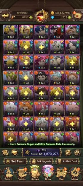Global unlink1700dias new ur oden gawain lr meli fireforce ReZero gacha
