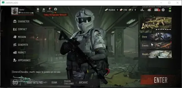 MOBILE|Lvl 30|SV 155.6M|CV 110M|3 Utopia|Squire VSS|RS AKM,VS M4A1,SS MDR,SS Groza Etc|11 Outfit|CN ON|Infinite|Takemail|AB3686