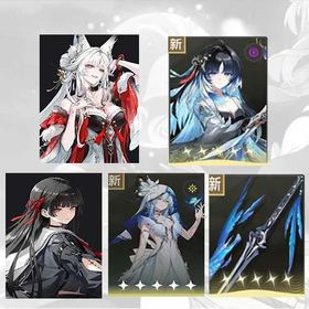 Asia lv 8| Hsin + Yangyang + Chisa + The Shorekeeper + Yangyang Weapon| Random 4 stars |Fast delivery