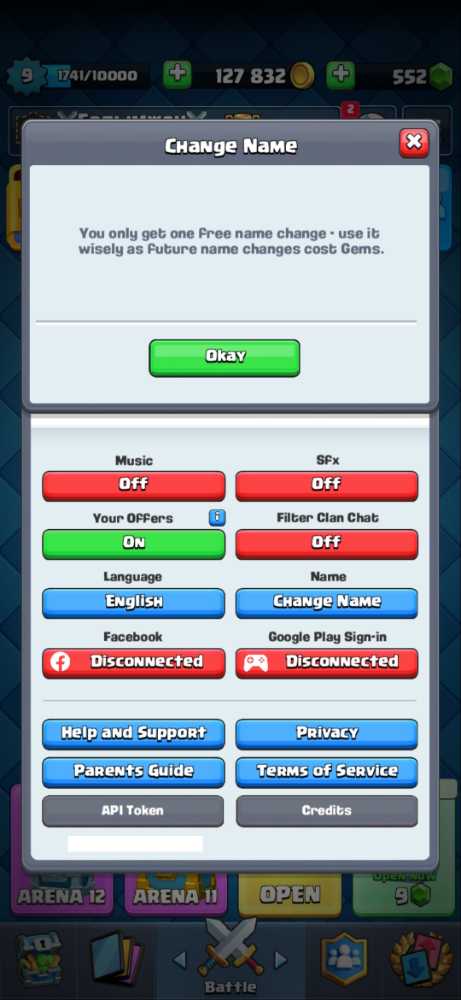 LVL 9 - 85/103 - Trophies Over 4K - Free Name Change- Android and IOS - Click for details...