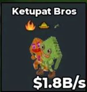 [INSTANT DELIVERY] Ketupat Bros (3 Traits) 1.8b/s l Steal A brainrot
