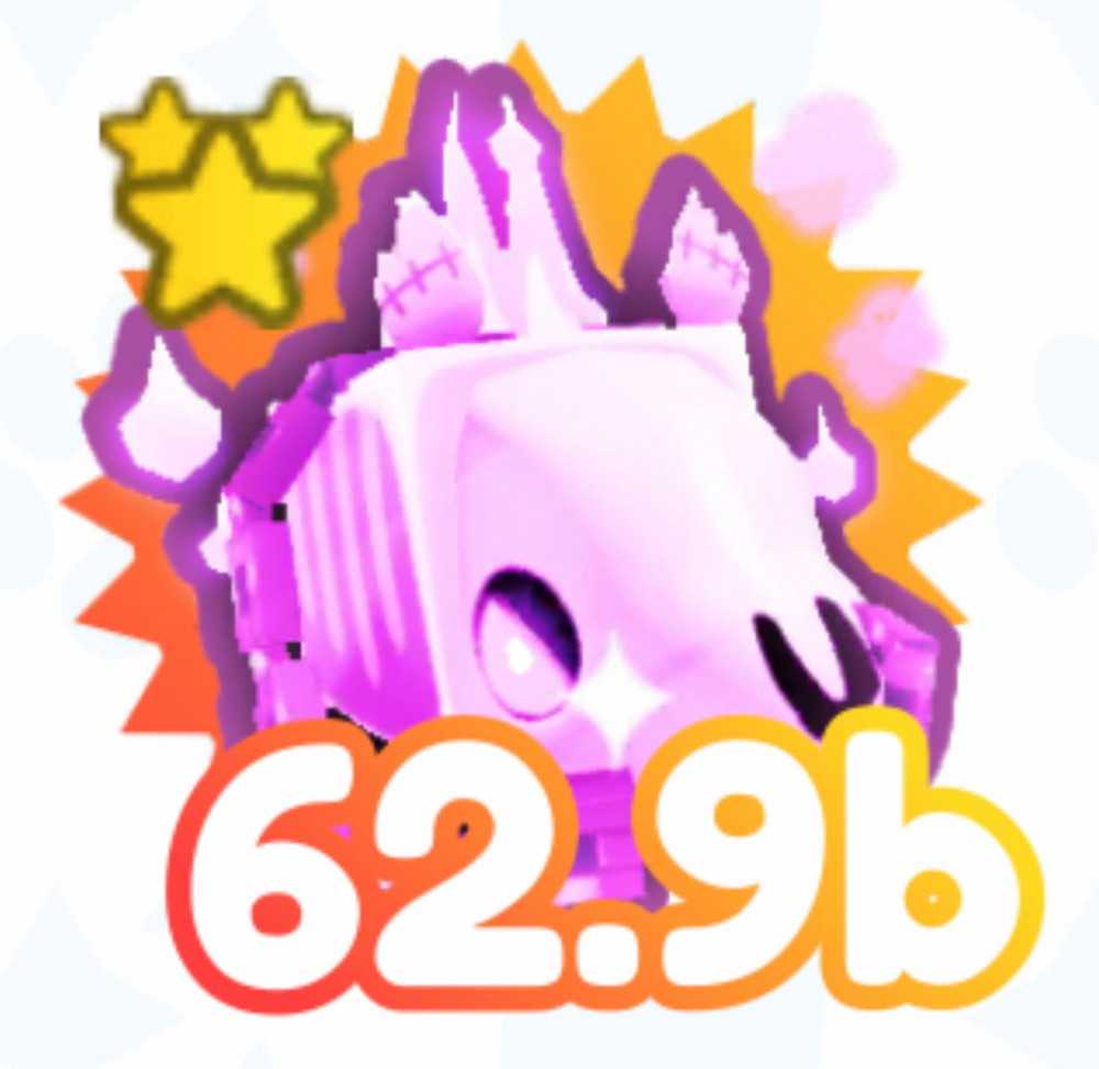 Pet Simulator X Dark Matter Ghoul Horse (DM Ghoul Horse) Fast Delivery