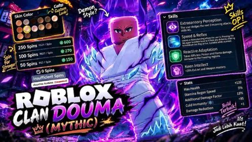 [MYTHIC CLAN] ACCOUNT STARTER SLAYERS 2 ROBLOX | MYTHIC | CLAN HIMEJIMA | CLASS SENTINEL & TANKER OP!