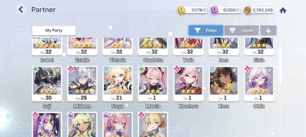 Global [Earlymid] Full 5 T0 + Isabel 5⭐