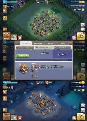 Gems-6071~Th18 Near Max~100% Walls Max[Lvl-19]~High Epic Equipments~Max Apprentice~Hero:50-62-40-38-20-6~Max Pets~Good Army~XP-200