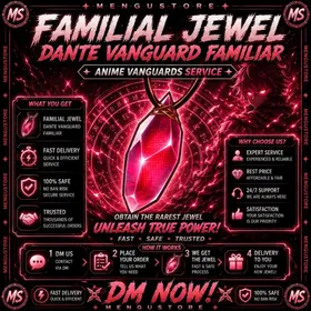 ANIME VANGUARD | GET DANTE VANGUARD FAMILIAR