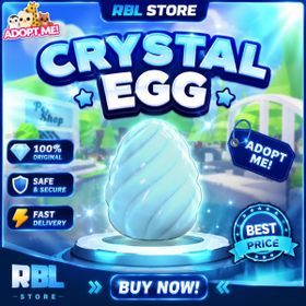 Crystal Egg Pack x20 | Adopt Me | HQC | RBL Store