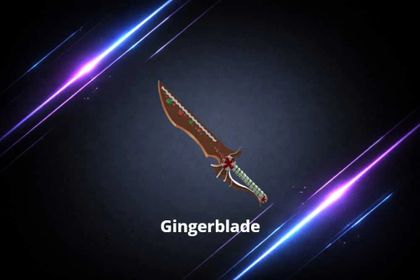 Gingerblade - Murder Mystery 2 - MM2 - Cheap - Fast Delivery