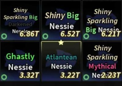 Roblox Fisch | OG 6× Nessie bundle