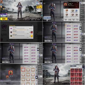 Akm Bunny Lvl 7 (LootCreat)Gorza Mythic Skin"S18 (KillMsg)MF Title 54"Lvl 73"Killing Set"Mythic Helemt/Bag"4 Uza"3 Material"Rename Card"Falcon Pet"Middleeast Ace